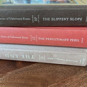 4 HARDCOVER Lemony Snicket A SERIES OF UNFORTUNATE EVENTS Books